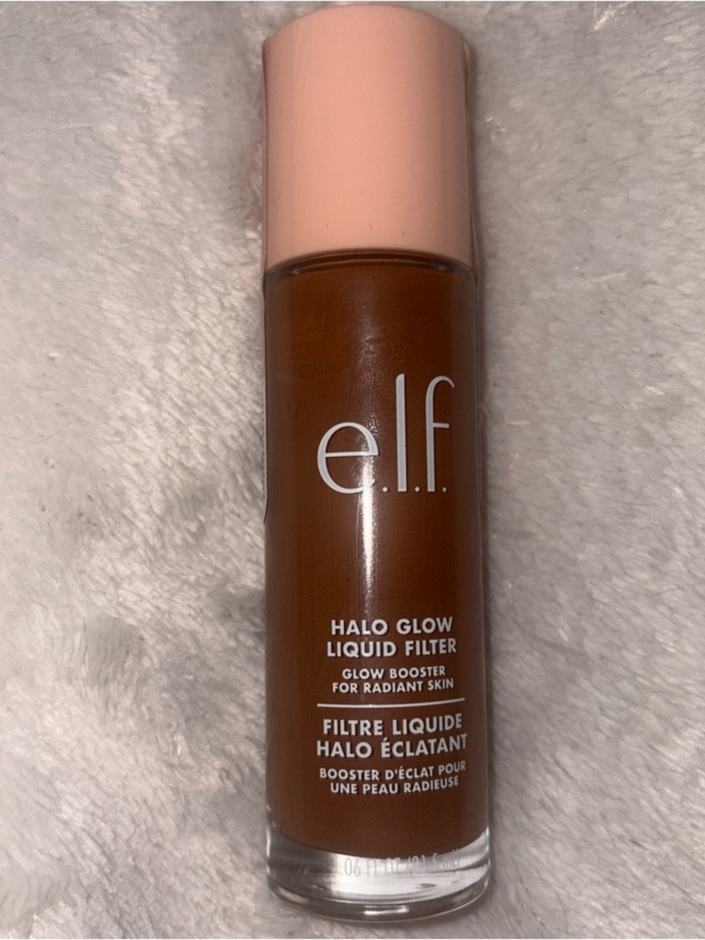 E.L.F Cosmetics Halo Glow Liquid Filter, 7 Deep Rich Foundation 82119 New SEALED